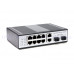 OHZ-P-2L8E-SFP-IDS 工業級千兆8光2電POE+SFP光電轉換器 工業級導軌式千兆2光10電SFP光纖收發器交換機 POE交換機
